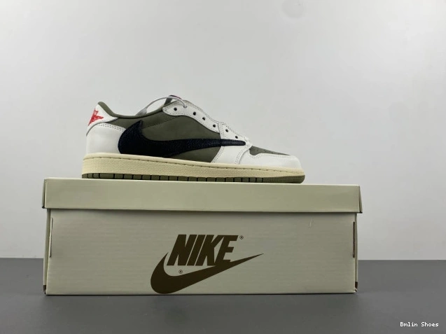 Bmlin TRAVIS JORDAN MEDIUM 1 DM7866-200 SCOTT OG AIR OLIVE X LOW 0723
